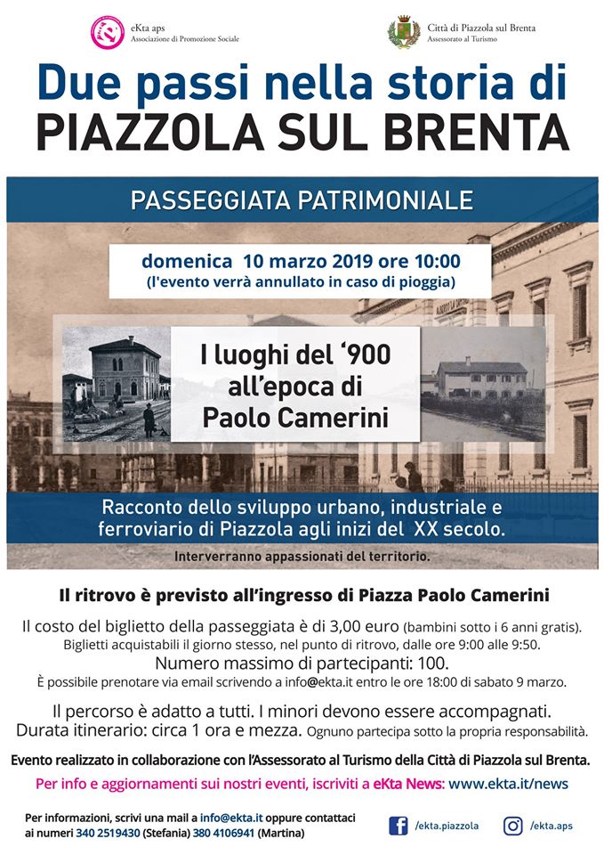 lo sviluppo urbano, industriale e ferroviario di Piazzola sul Brenta agli inizi del XX secolo