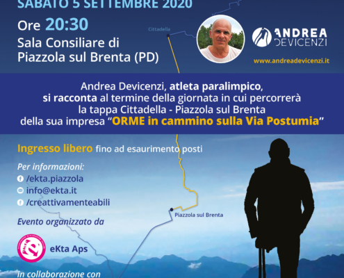 Serata di dialogo con Andrea Devicenzi - atleta paralimpico